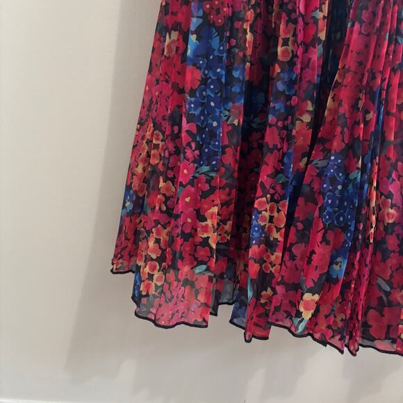 NWT Lulus Sincerely Gorgeous Floral Midi Dress Sz M - Picture 6 of 10